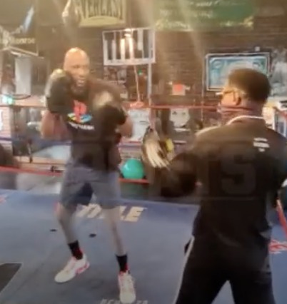 Watch Lamar Odom Train For His Boxing Debut | BlackSportsOnline