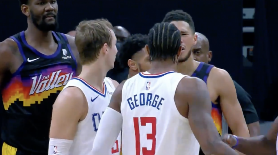 Devin Booker Gets Into It With Paul George, Calls Him A âSoft A$$ N****a.â  â Fadeaway World