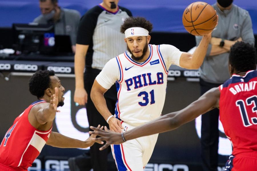 Joel Embiid, Sixers heap praise upon Seth Curry after win over Wizards