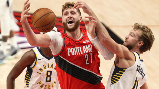 Blazers' Jusuf Nurkic suffers fractured right wrist vs. Pacers, no definitive timetable for return - CBSSports.com