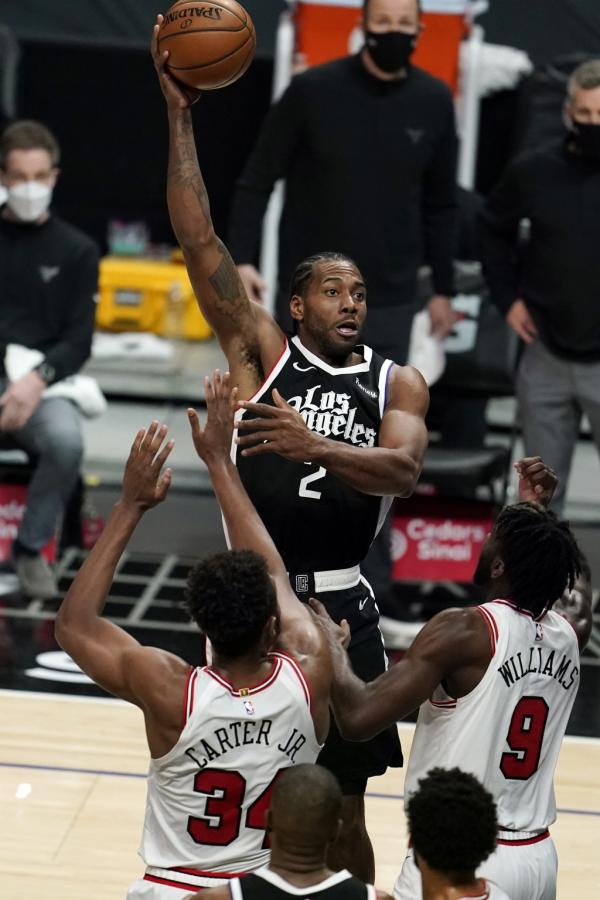 Leonard reaches 10,000 points; Clippers beat Bulls 130-127 | Taiwan News | 2021/01/11