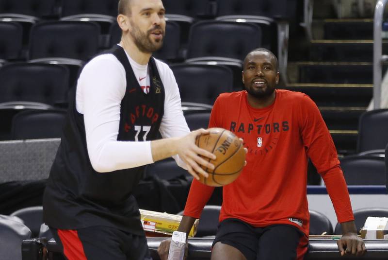 Ibaka's wish for more time with Gasol may work well for all considered |  Basketball | Sports | The Journal Pioneer
