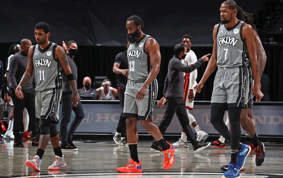 Nets Notes: James Harden, Kyrie Irving, Kevin Durant a Big Three for Big Moments | Brooklyn Nets