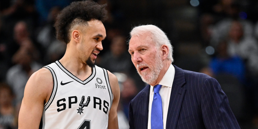 Gregg Popovich jokes he drank wine instead of scouting Derrick White