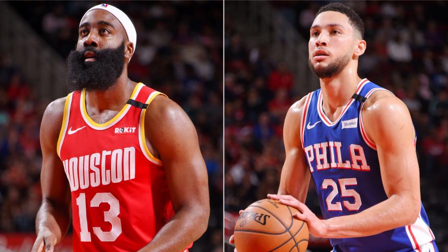 James Harden, Ben Simmons have triple-double battle as Houston Rockets  defeat Philadelphia 76ers | NBA.com India | The official site of the NBA