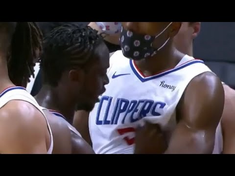 Reggie Jackson RUBS Ibaka's boobs after calling timeout by MISTAKE!😳 |  Clippers vs Heat - YouTube