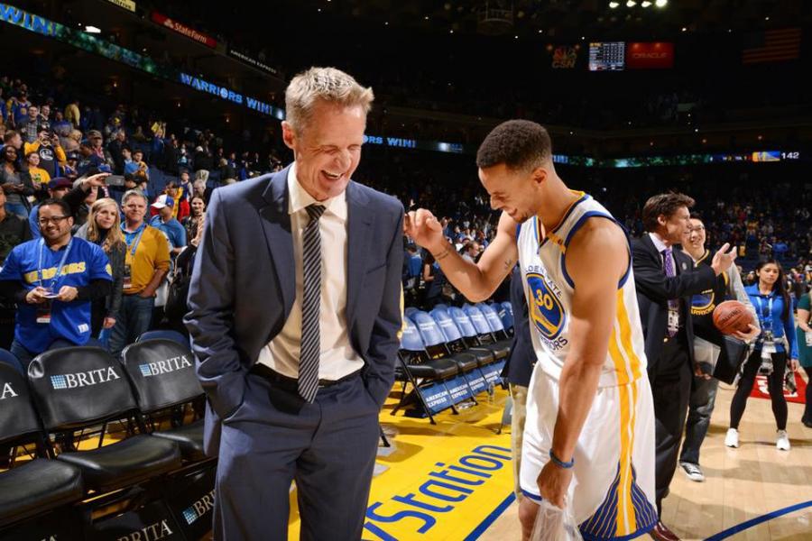 Steve Kerr And Steph Curry Have What Everybody Else Wants