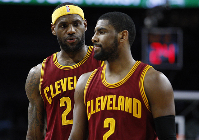 Kyrie Irving says LeBron James gave him a lecture after no-assist game -  CBSSports.com