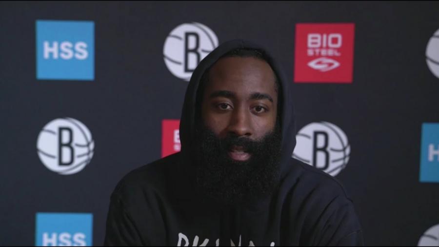 James Harden: “I Wasn't Disrespectful To Anyone.” | Full Intro Press Conference - YouTube