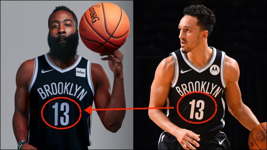 James Harden negotiates with Landry Shamet on IG for his jersey number - YouTube