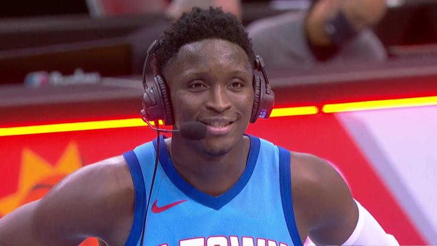 Victor Oladipo Postgame Interview - Blazers vs Rockets - January 28, 2020-21 NBA Season - YouTube