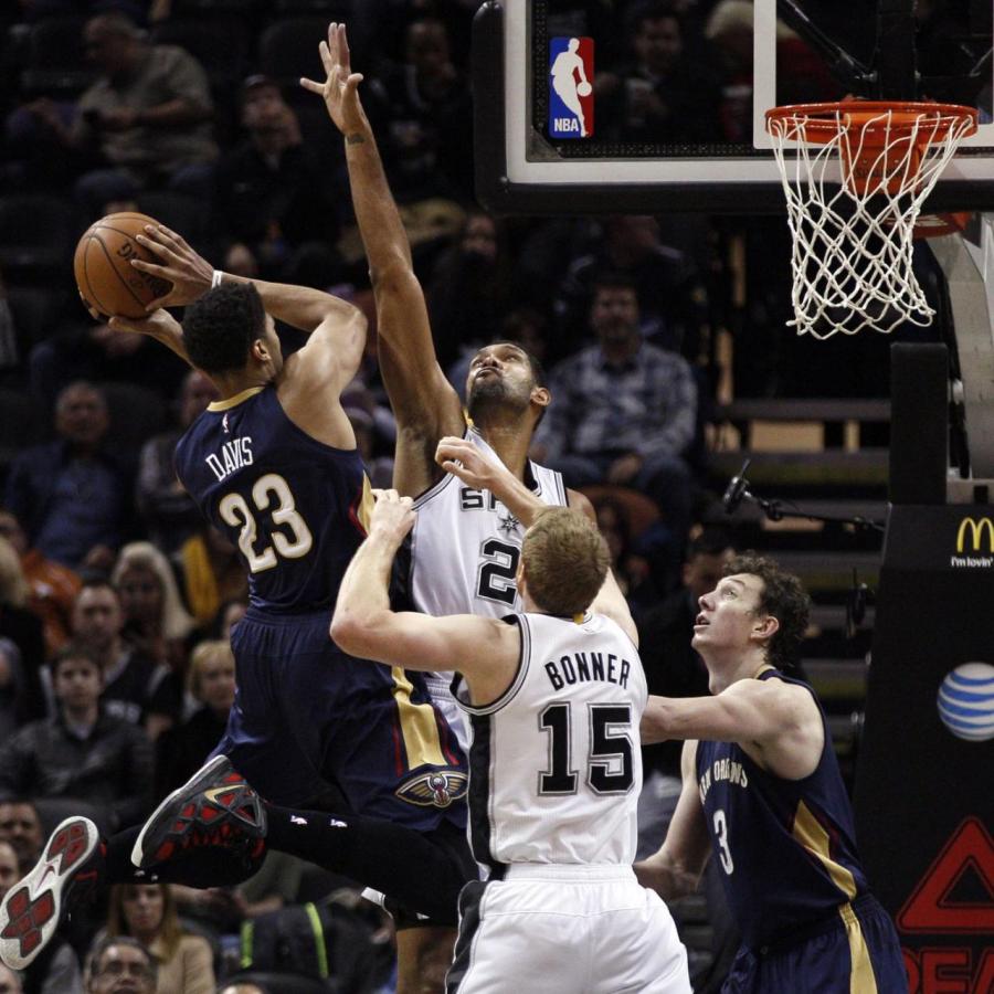 Measuring Anthony Davis against Tim Duncan and Kevin Garnett in year three - The Bird Writes