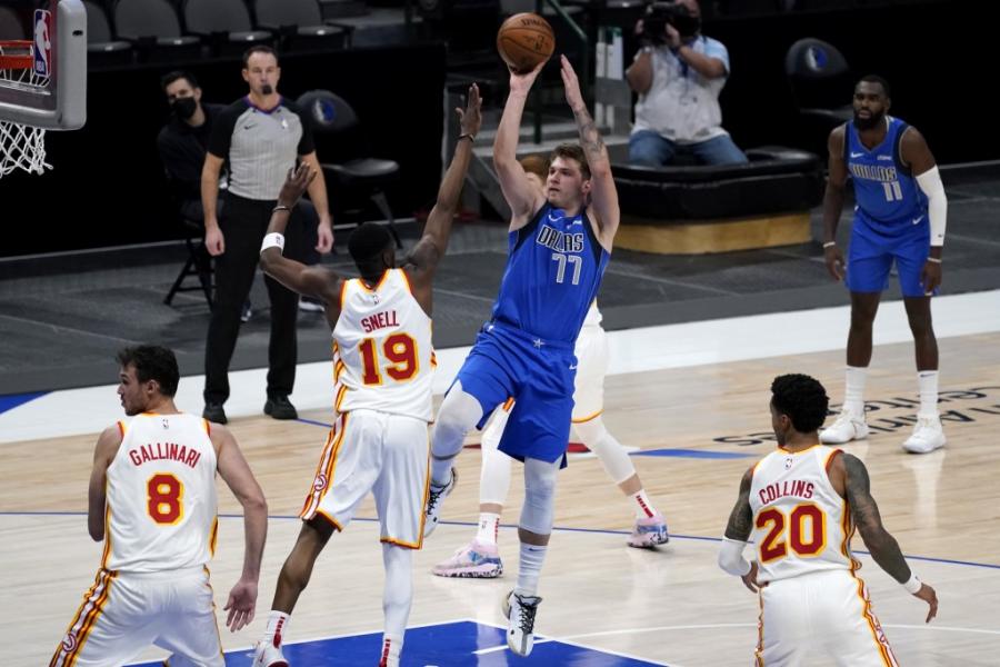 Luka Doncic has triple-double, Mavs beat Hawks 118-117 | Taiwan News | 2021/02/11