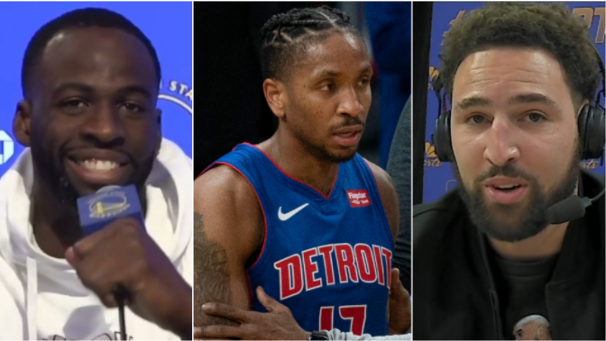 活塞McGruder到球員通道挑釁勇士，K湯：你要失業了，追夢綠：偽硬漢罷了！-黑特籃球-NBA新聞影音圖片分享社區