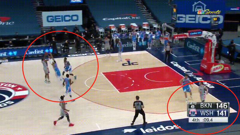 【影片】8秒拿6分？Beal飆中三分後，Matthews抄截杜蘭特助攻威少，後者三分穩穩命中！-黑特籃球-NBA新聞影音圖片分享社區