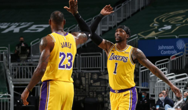 KCP讓球迷們直呼真香！湖人4千萬神槍百回合贏15分，詹皇最佳護衛千金不換！（影）-黑特籃球-NBA新聞影音圖片分享社區