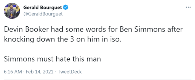 【影片】顏射西門Logo三分!情敵相見Booker狂轟36分,名記:Simmons很恨這個男人!-黑特籃球-NBA新聞影音圖片分享社區