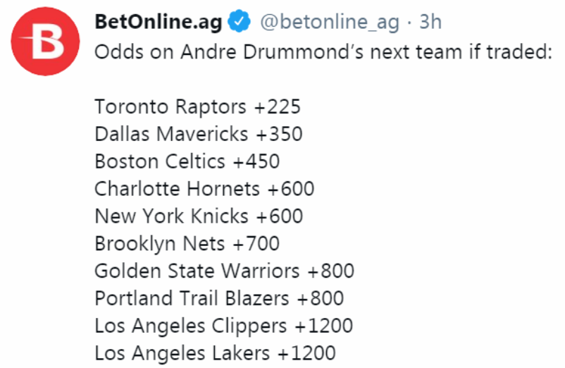 讓人太意外!騎士計劃送走Drummond,抓猛哥心儀下家曝光,不是籃網也不是湖人!-黑特籃球-NBA新聞影音圖片分享社區