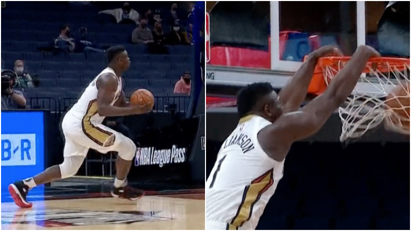 【影片】這樣的天賦太令人羨慕!胖虎空切接球起飛雙手暴扣,籃筐又被他粗暴的拽了一把!-黑特籃球-NBA新聞影音圖片分享社區