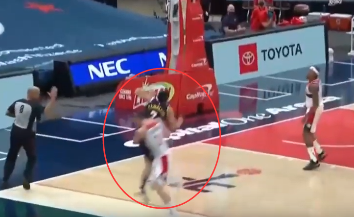 【影片】這動作太危險！Mathews撲防直衝對手身體，將Campazzo直接撞歪！-黑特籃球-NBA新聞影音圖片分享社區