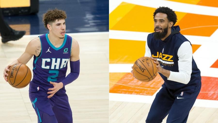 Mike Conley you're too small”: LaMelo Ball trash talks the Jazz star, saying he cannot guard him the Hornets rookie on his way to the rim | The SportsRush