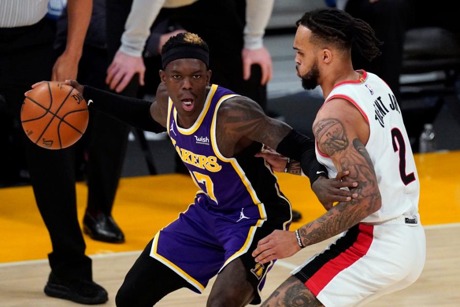 Dennis Schröder returns as Lakers beat Blazers to end skid – Orange County Register