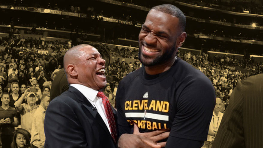 「Doc Rivers LeBron James」的圖片搜尋結果