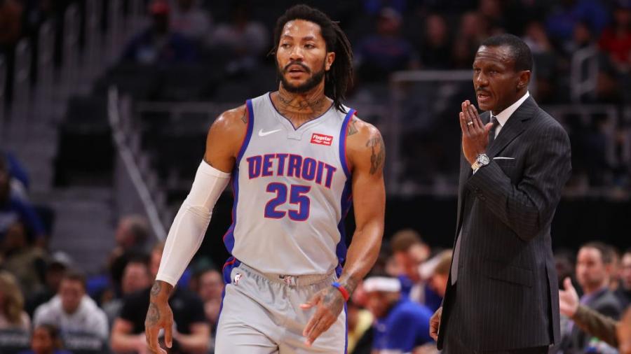 羅斯在交易前跟活塞主帥交談：教練，我的雙腿已經堅持不了多久了！-黑特籃球-NBA新聞影音圖片分享社區