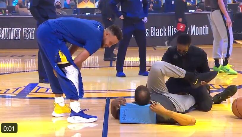 【影片】歡迎回到灣區，凱文杜蘭特！比賽暫停間隙勇士給杜蘭特播放致敬影片！-黑特籃球-NBA新聞影音圖片分享社區