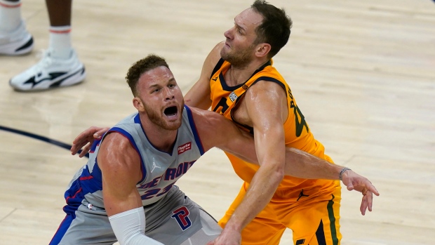 Utah Jazz survive late rally, edge Detroit Pistons - TSN.ca