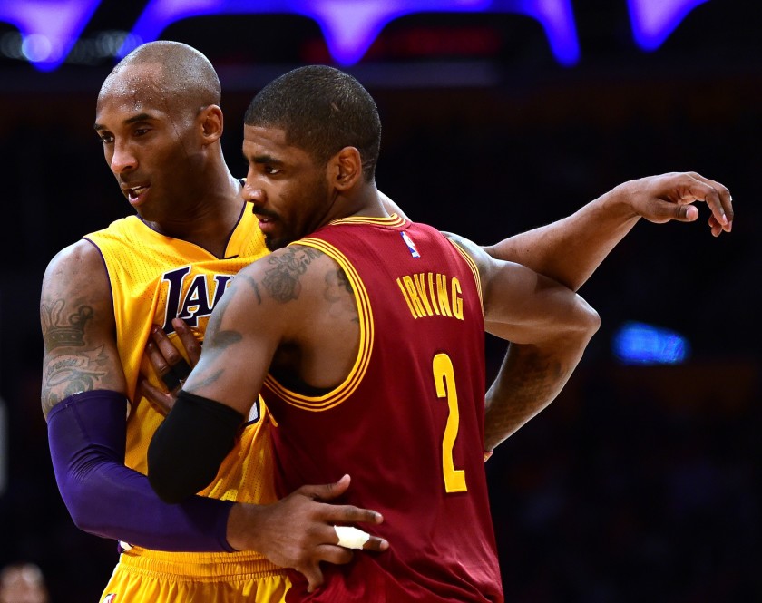 Kobe chronicles: Kyrie Irving challenged Bryant to a one-on-one matchup -  Los Angeles Times