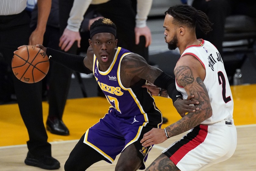 LeBron James, Lakers end losing streak in win over Blazers - Los Angeles Times