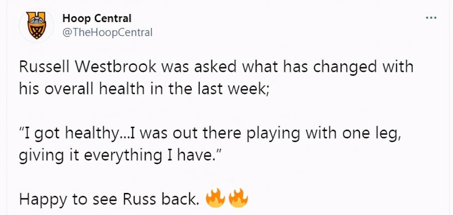 狂轟41+10+8，還貢獻三分絕殺！威少引領神奇逆轉，賽後還透露爆發真因！-黑特籃球-NBA新聞影音圖片分享社區