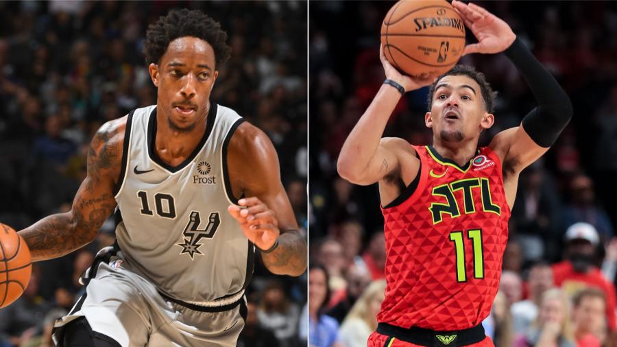 DeMar DeRozan, Trae Young come up clutch with last-second shots to secure wins | NBA.com Canada | The official site of the NBA