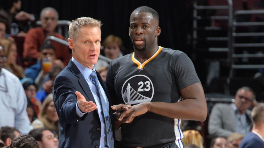 Draymond Green had to be restrained from Steve Kerr - Sports Illustrated