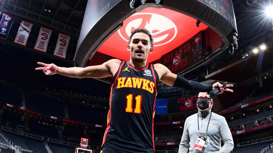 Trae Young drops 35-15 line as Hawks claw Nuggets