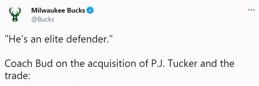 火箭公鹿交易正式達成!硬漢Tucker仍穿17號,首訓連中底角三分,豪言本賽季要奪冠!-黑特籃球-NBA新聞影音圖片分享社區