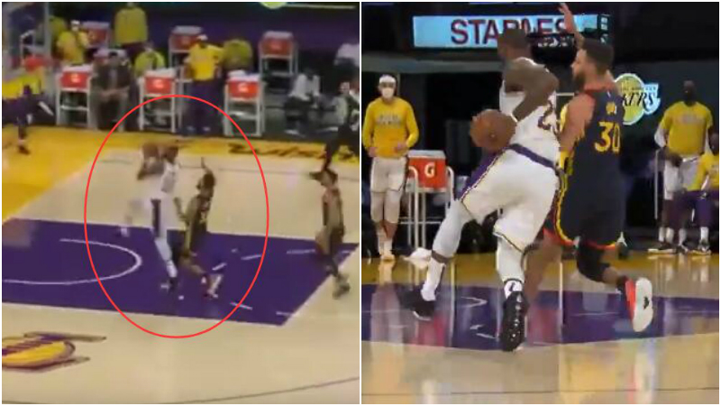 【影片】這速度是36歲?詹姆斯抄截之後反擊一條龍,柯瑞全程跟隨不敢伸手!-黑特籃球-NBA新聞影音圖片分享社區