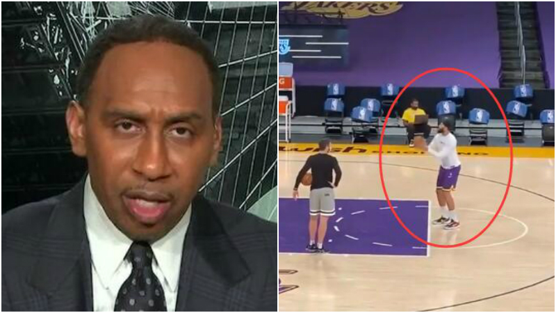 潑冷水?一眉哥參加投籃訓練,有望在兩週內回歸,名嘴史密斯:湖人難奪冠!-黑特籃球-NBA新聞影音圖片分享社區