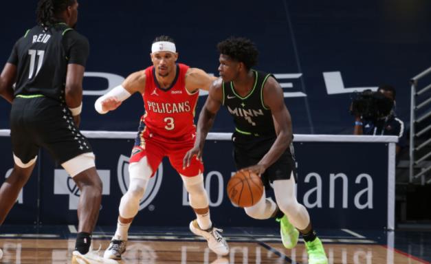 狀元對決!Edwards 27分,Zion 28分,灰狼狂勝鵜鶘30分!(影)-黑特籃球-NBA新聞影音圖片分享社區