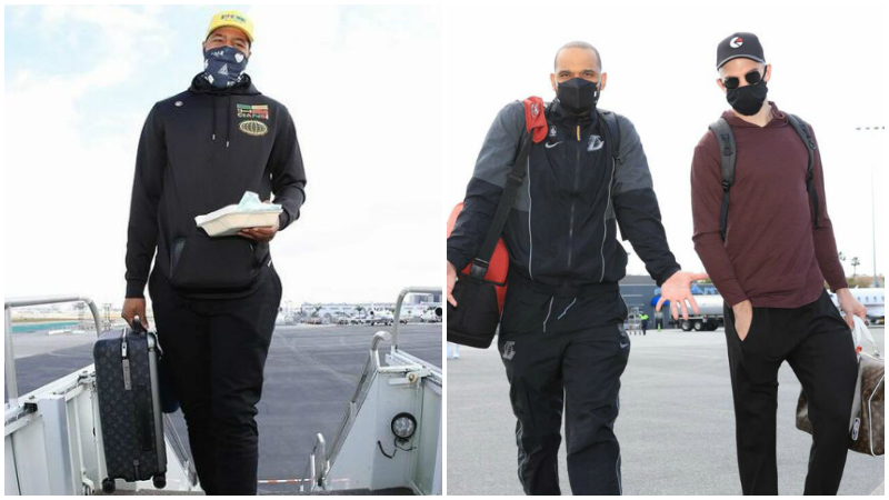 湖人好消息!眾球員登機前往灣區,禿曼巴腦震蕩無礙,仍隨隊出戰!-黑特籃球-NBA新聞影音圖片分享社區