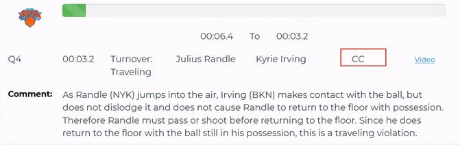 【影片】籃網對決尼克之戰裁判報告：最後3.2秒Randle走步判罰正確，官方給出詳細解釋！-黑特籃球-NBA新聞影音圖片分享社區
