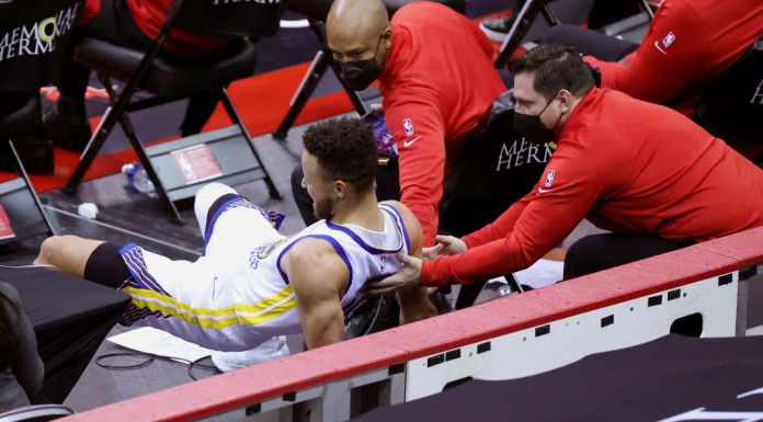 World-news-Stephen-Curry-injured-his-tailbone-after-a-brutal-side-fall-while-defeating-Rockets