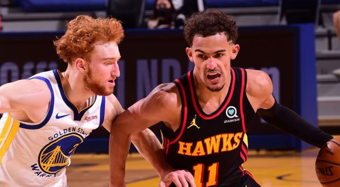 Collins 38+12,Young 21+15,Wiggins 29+7,老鷹大勝送勇士4連敗(影)-黑特籃球-NBA新聞影音圖片分享社區