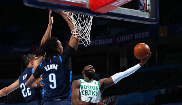 雙探花合砍52分,Moses Brown空砍21+23,塞爾提克一波流擊敗雷霆!(影)-黑特籃球-NBA新聞影音圖片分享社區