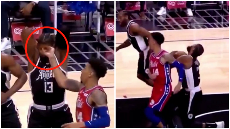 【影片】令人窒息的防守！George被Green插到了鼻孔，這一幕看著都疼！-黑特籃球-NBA新聞影音圖片分享社區