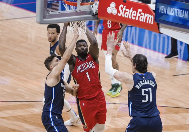 近4戰場均34+8!Zion頂級天賦開始兌現,進攻單一也能成超巨!(影)-黑特籃球-NBA新聞影音圖片分享社區