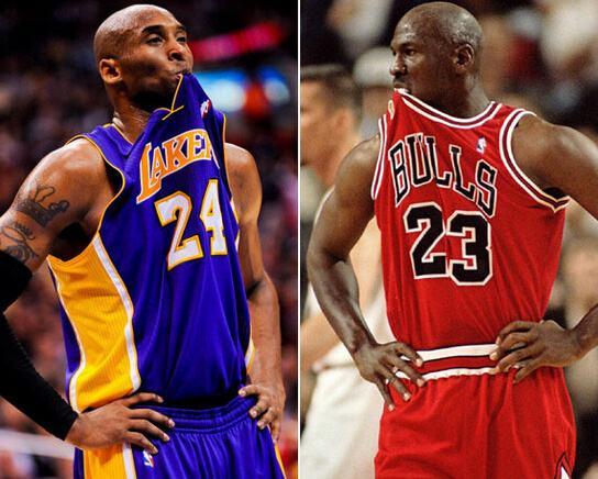 許多球員都爭相模仿喬丹,但為何說Kobe是最像?七張圖對比兩人太神似了!-黑特籃球-NBA新聞影音圖片分享社區