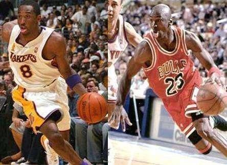許多球員都爭相模仿喬丹,但為何說Kobe是最像?七張圖對比兩人太神似了!-黑特籃球-NBA新聞影音圖片分享社區