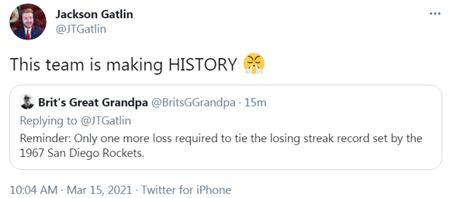 16連敗刷新紀錄！火箭已經36天沒贏球，22連勝後見證22連敗？-黑特籃球-NBA新聞影音圖片分享社區